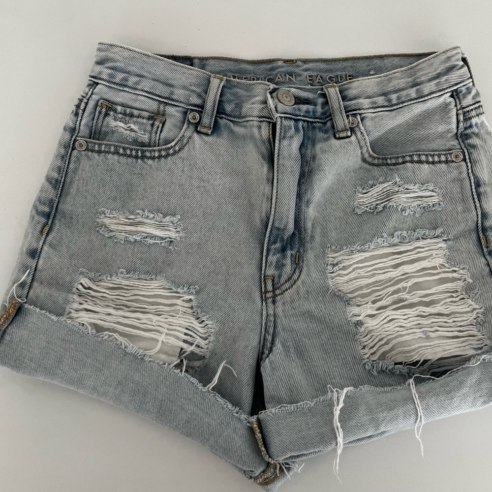 American eagle high rise mom short 00